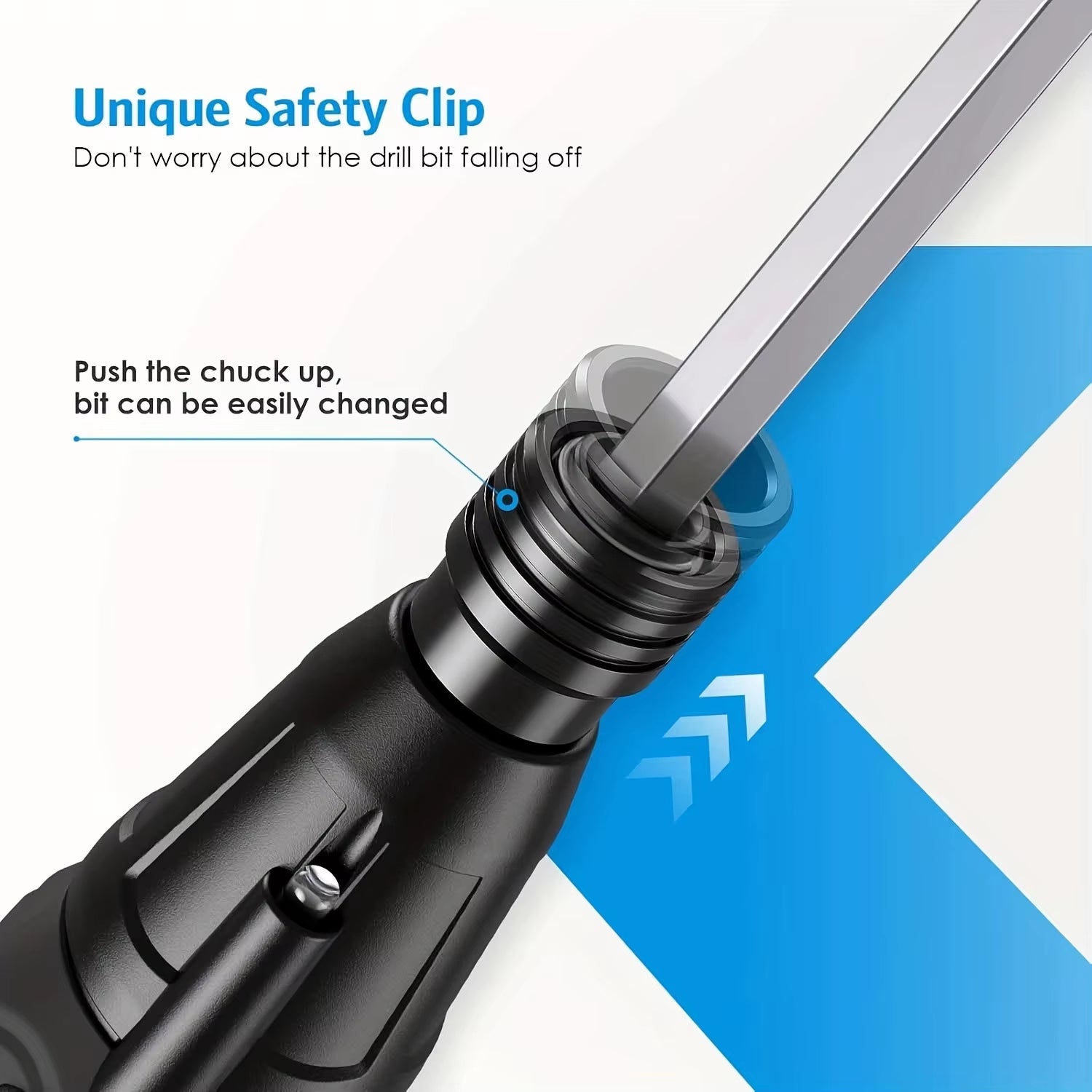 Electric Screwdriver Rechargeable Cordless Screwdriver Quick Electric Tool Home Small Electric Kit Repair Tool Electrician Repai